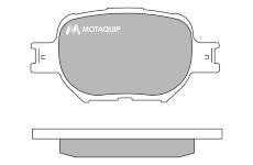 Sada brzdových destiček, kotoučová brzda MOTAQUIP LVXL1011