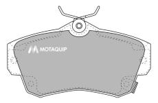 Sada brzdových destiček, kotoučová brzda MOTAQUIP LVXL1019