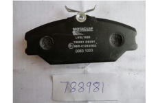 Sada brzdových destiček, kotoučová brzda MOTAQUIP LVXL1028