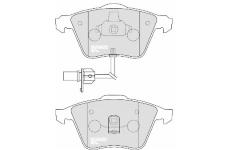 Sada brzdových destiček, kotoučová brzda MOTAQUIP LVXL1031