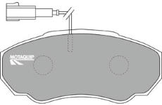 Sada brzdových destiček, kotoučová brzda MOTAQUIP LVXL1035