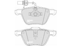 Sada brzdových destiček, kotoučová brzda MOTAQUIP LVXL1043