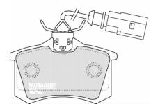 Sada brzdových destiček, kotoučová brzda MOTAQUIP LVXL1097