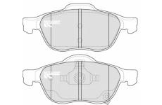 Sada brzdových destiček, kotoučová brzda MOTAQUIP LVXL1139