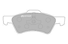 Sada brzdových destiček, kotoučová brzda MOTAQUIP LVXL1143