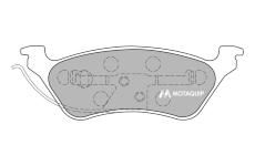 Sada brzdových destiček, kotoučová brzda MOTAQUIP LVXL1144