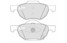 Sada brzdových destiček, kotoučová brzda MOTAQUIP LVXL1186