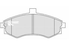 Sada brzdových destiček, kotoučová brzda MOTAQUIP LVXL1190