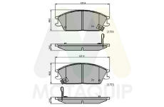 Sada brzdových destiček, kotoučová brzda MOTAQUIP LVXL1191