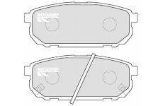 Sada brzdových destiček, kotoučová brzda MOTAQUIP LVXL1202