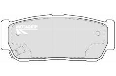Sada brzdových destiček, kotoučová brzda MOTAQUIP LVXL1203