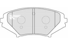 Sada brzdových destiček, kotoučová brzda MOTAQUIP LVXL1211