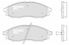 Sada brzdových destiček, kotoučová brzda MOTAQUIP LVXL1225