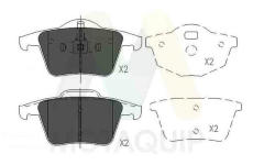 Sada brzdových destiček, kotoučová brzda MOTAQUIP LVXL1250