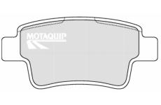 Sada brzdových destiček, kotoučová brzda MOTAQUIP LVXL1309
