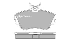 Sada brzdových destiček, kotoučová brzda MOTAQUIP LVXL135