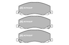 Sada brzdových destiček, kotoučová brzda MOTAQUIP LVXL1407
