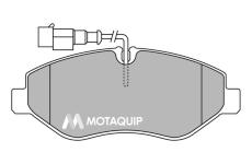 Sada brzdových destiček, kotoučová brzda MOTAQUIP LVXL1434