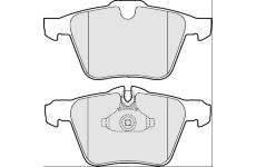 Sada brzdových destiček, kotoučová brzda MOTAQUIP LVXL1665