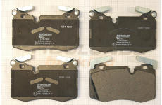 Sada brzdových destiček, kotoučová brzda MOTAQUIP LVXL1697