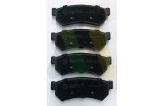 Sada brzdových destiček, kotoučová brzda MOTAQUIP LVXL1827