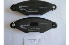 Sada brzdových destiček, kotoučová brzda MOTAQUIP LVXL220