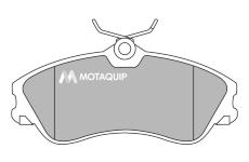 Sada brzdových destiček, kotoučová brzda MOTAQUIP LVXL239