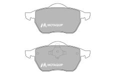 Sada brzdových destiček, kotoučová brzda MOTAQUIP LVXL293