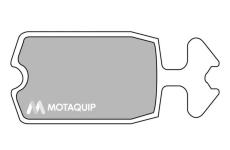 Sada brzdových destiček, kotoučová brzda MOTAQUIP LVXL322