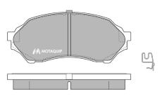 Sada brzdových destiček, kotoučová brzda MOTAQUIP LVXL338