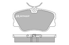 Sada brzdových destiček, kotoučová brzda MOTAQUIP LVXL363