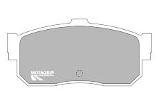 Sada brzdových destiček, kotoučová brzda MOTAQUIP LVXL455