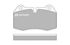 Sada brzdových destiček, kotoučová brzda MOTAQUIP LVXL463