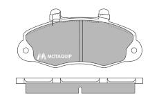 Sada brzdových destiček, kotoučová brzda MOTAQUIP LVXL541