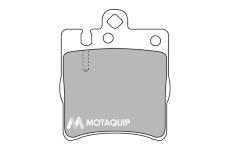 Sada brzdových destiček, kotoučová brzda MOTAQUIP LVXL556