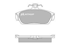 Sada brzdových destiček, kotoučová brzda MOTAQUIP LVXL564