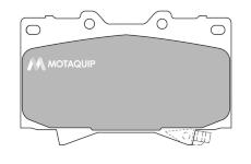 Sada brzdových destiček, kotoučová brzda MOTAQUIP LVXL570
