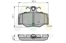 Sada brzdových destiček, kotoučová brzda MOTAQUIP LVXL626