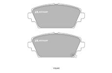 Sada brzdových destiček, kotoučová brzda MOTAQUIP LVXL643