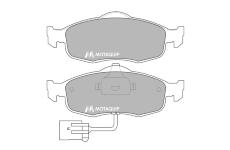 Sada brzdových destiček, kotoučová brzda MOTAQUIP LVXL661
