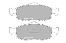 Sada brzdových destiček, kotoučová brzda MOTAQUIP LVXL662