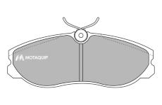 Sada brzdových destiček, kotoučová brzda MOTAQUIP LVXL724