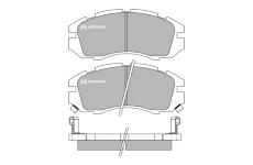 Sada brzdových destiček, kotoučová brzda MOTAQUIP LVXL732