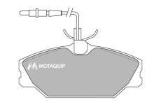 Sada brzdových destiček, kotoučová brzda MOTAQUIP LVXL847