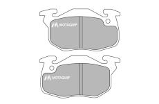 Sada brzdových destiček, kotoučová brzda MOTAQUIP LVXL864