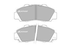 Sada brzdových destiček, kotoučová brzda MOTAQUIP LVXL877