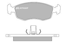 Sada brzdových destiček, kotoučová brzda MOTAQUIP LVXL996