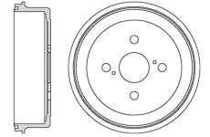 Brzdový buben MOTAQUIP VBE692