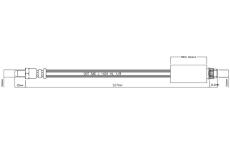 Brzdová hadice MOTAQUIP VBH1022