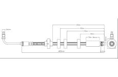 Brzdová hadice MOTAQUIP VBH1166